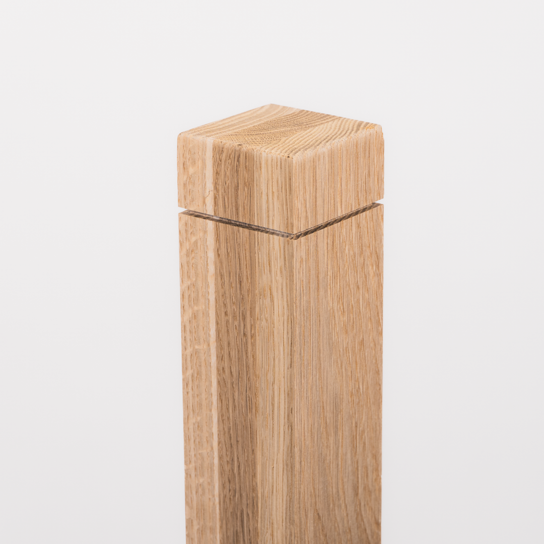 Notched Newel Wood Post | 48" x 3" | 300N