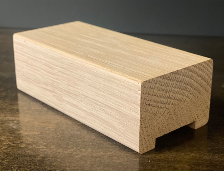 C-6700 | 1 1/4" Plowed Rectangle Handrail with Fillet | 8ft & 16ft