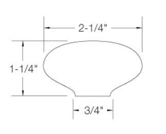 6042 | Wood Handrail | 4ft-16ft