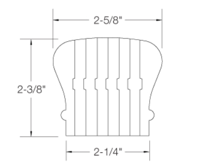 6210B | Bender Handrail | 4ft-16ft