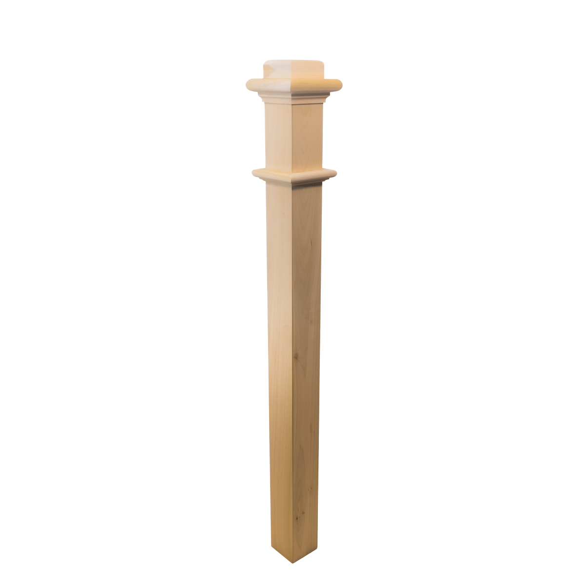 962 - Box Newel - Plain Style - 48" x 3 1/2"