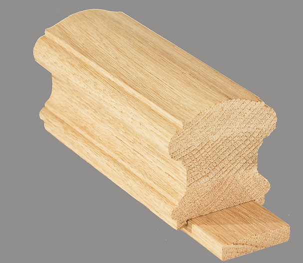 C-6110P1 | Bristol Series Solid Cap | Plowed 1-3/4" with Fillet | Rail