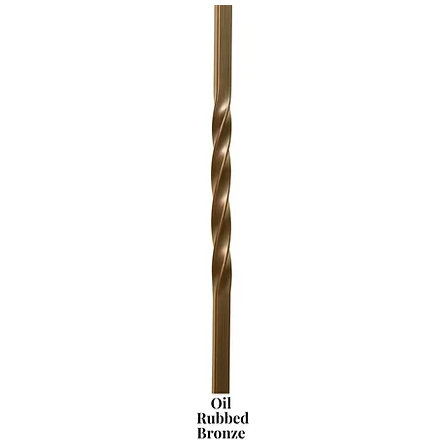 1TW44 | Single Twist Iron Baluster | 2550 | 1/2"