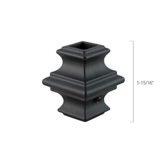 TimeLine Aluminum Baluster Collar | 5/8" Square