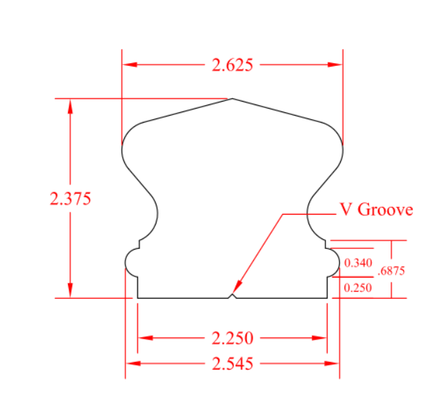 C-6410 | Richmond Handrail | Rail