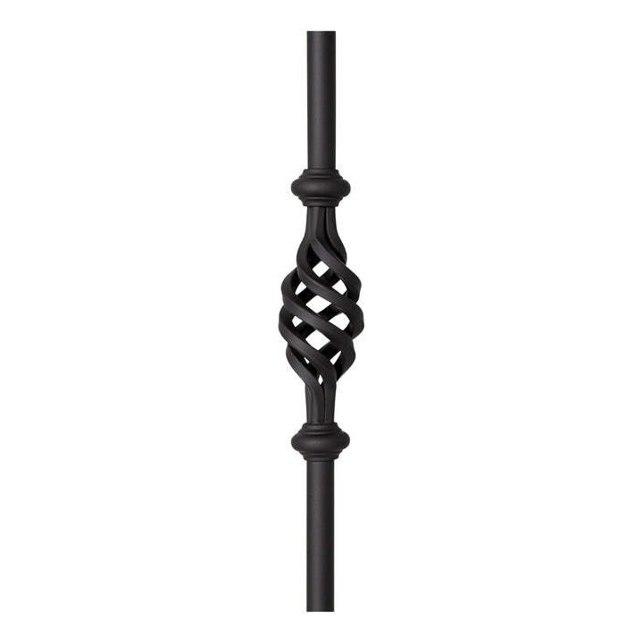 2GR11 | Iron Baluster | Round | Single Basket | 5/8"