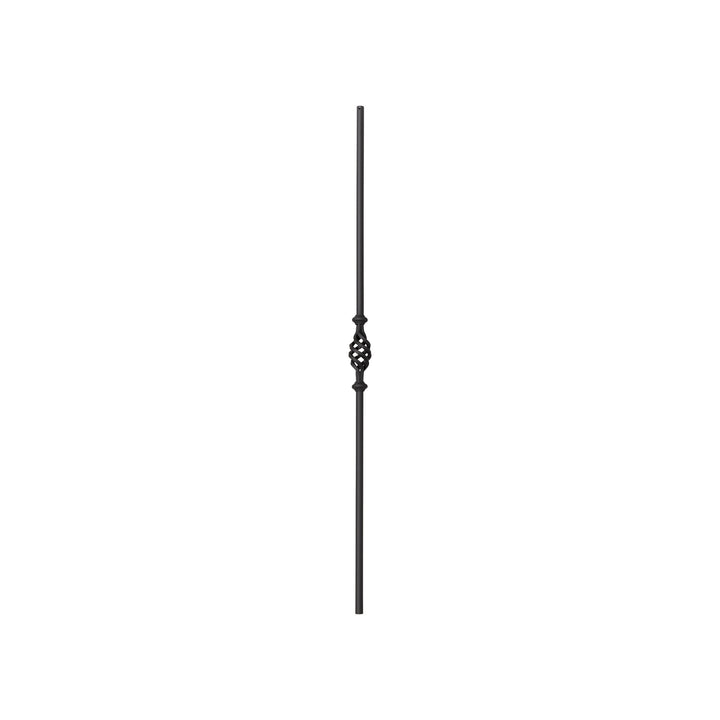 2GR11 | Iron Baluster | Round | Single Basket | 5/8"