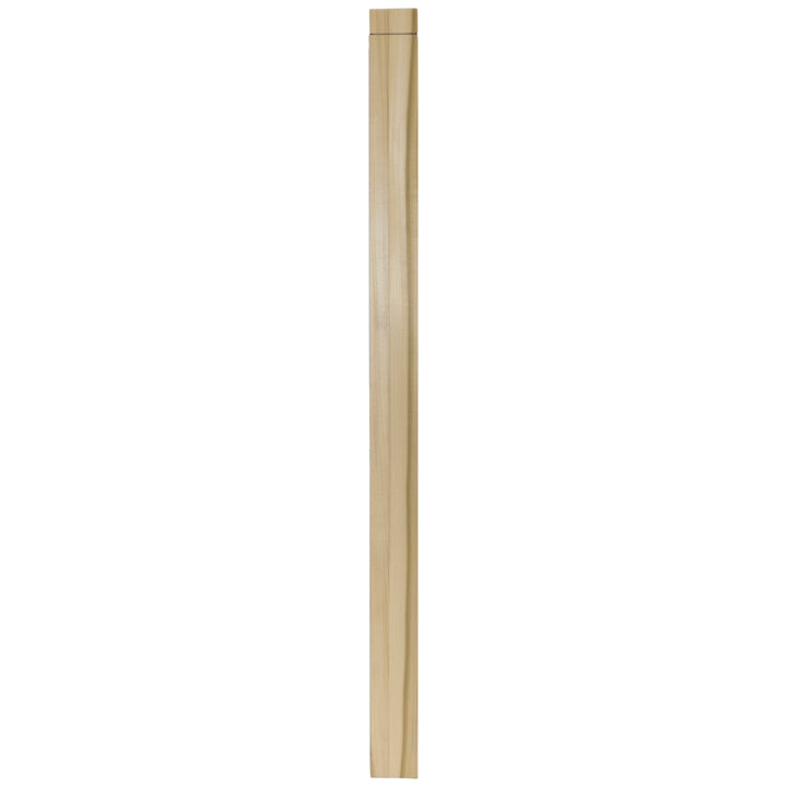 Notched Newel Wood Post | 48" x 3.5" | 350N