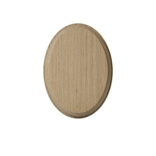 4" x 5¼" Oval Rosette