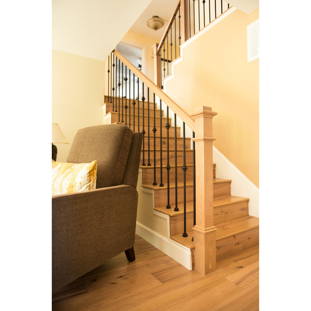 T60 | Iron Baluster | Single Knuckle | Square | 1/2" x 44"