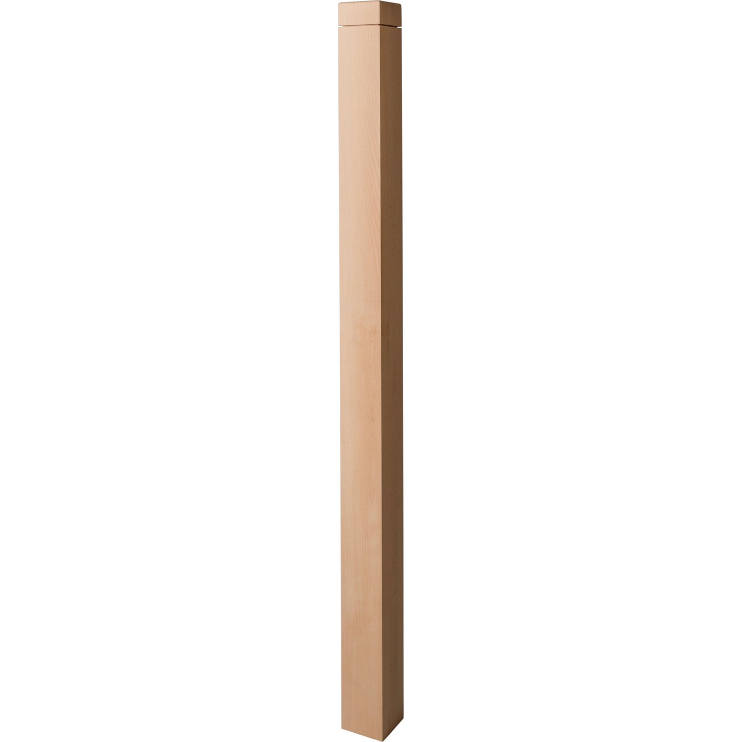 Notched Newel Wood Post - 48" x 3" - 300N