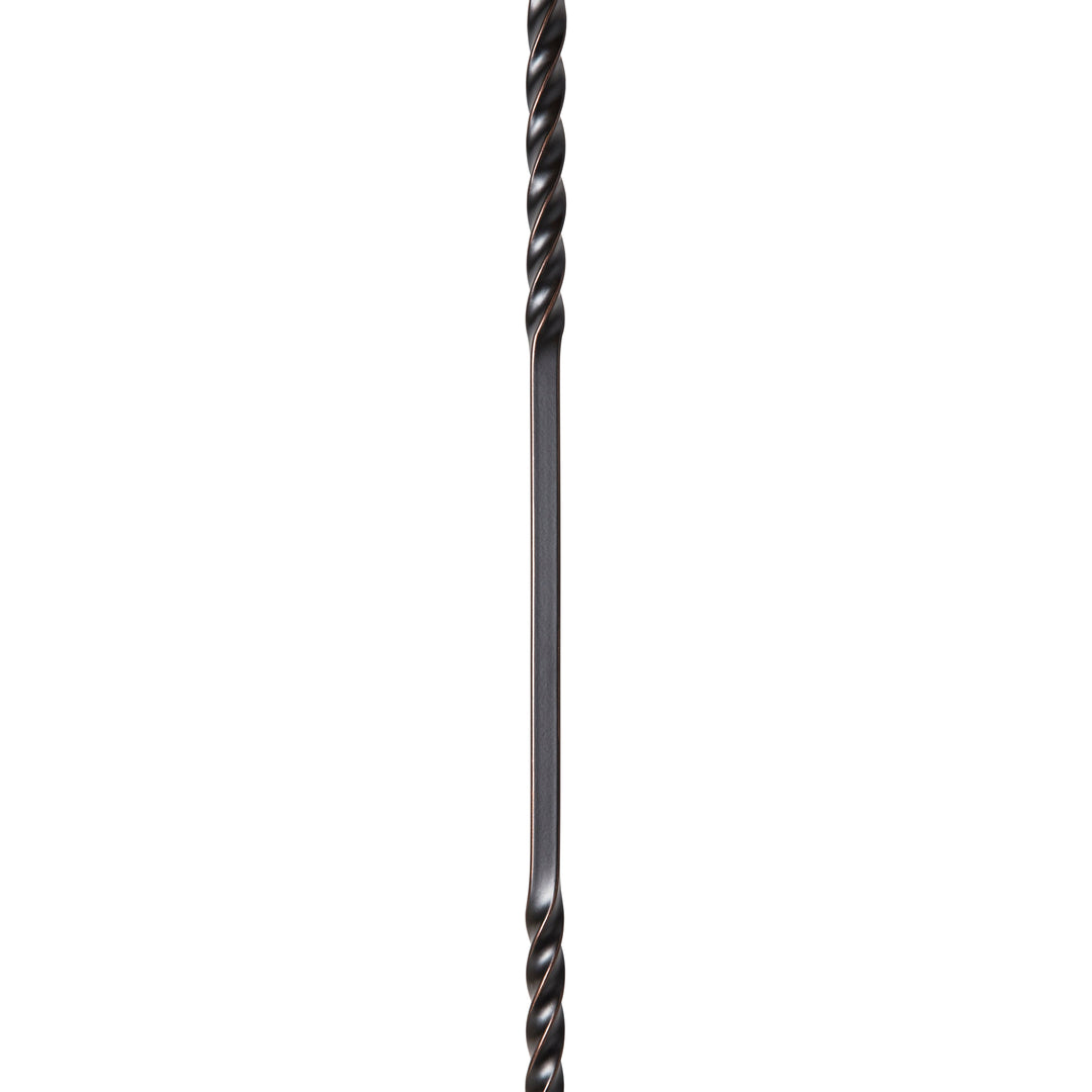 T03 | Iron Baluster | Double Twist | 1/2" x 44"