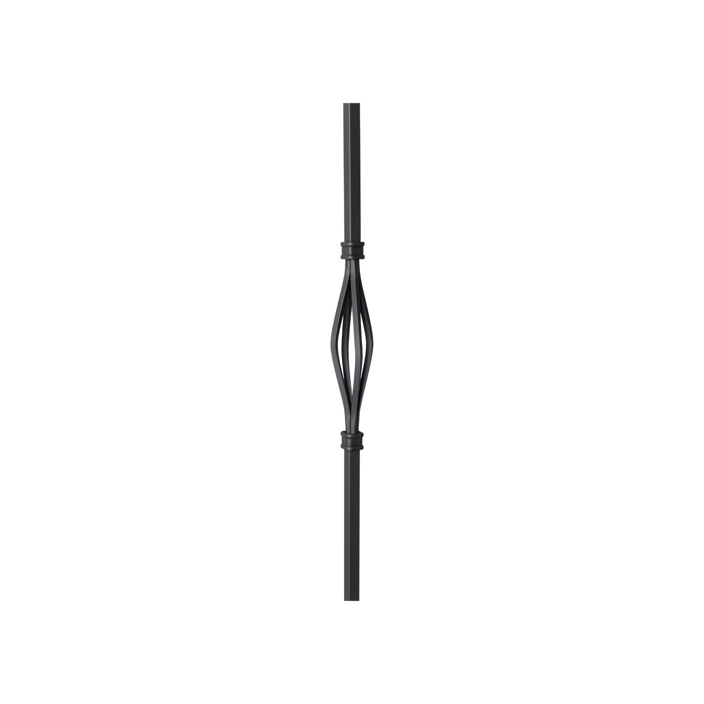 2GR18 - Iron Baluster - Round - Slimline Basket - 5/8"