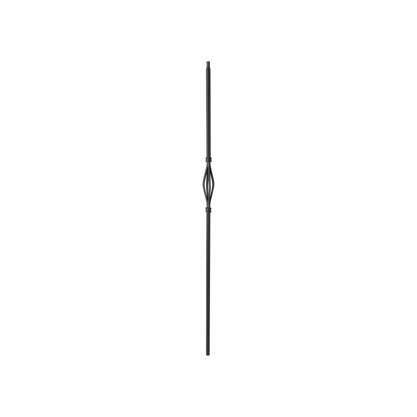 2GR18 - Iron Baluster - Round - Slimline Basket - 5/8"