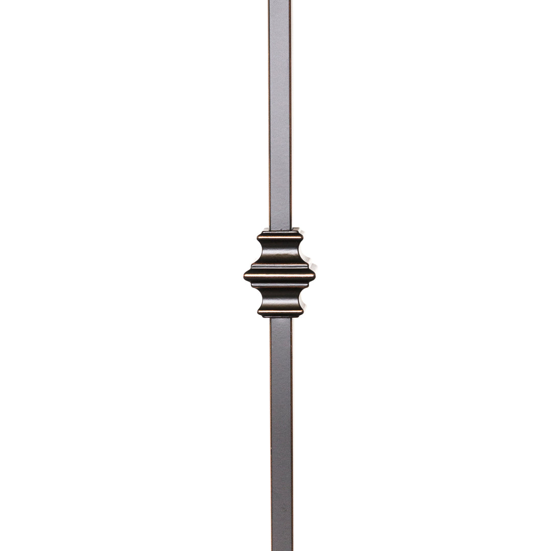 T60 | Iron Baluster | Single Knuckle | Square | 1/2" x 44"