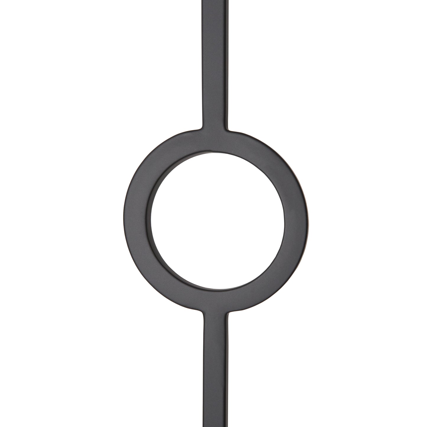 T72 - Iron Baluster - Single Circle - 1/2" x 44"