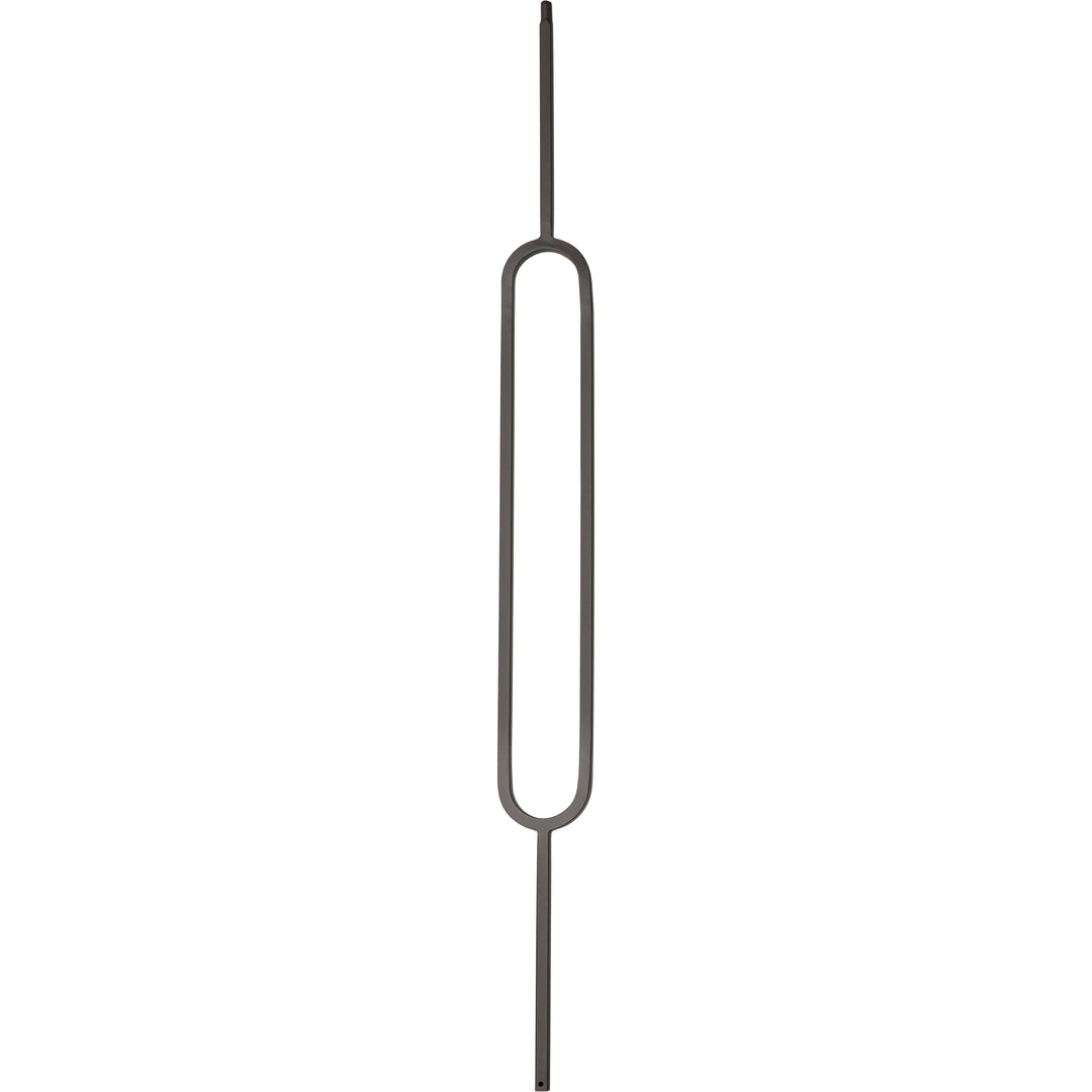 T80 | Iron Baluster | Large Oval | 1/2" x 44"