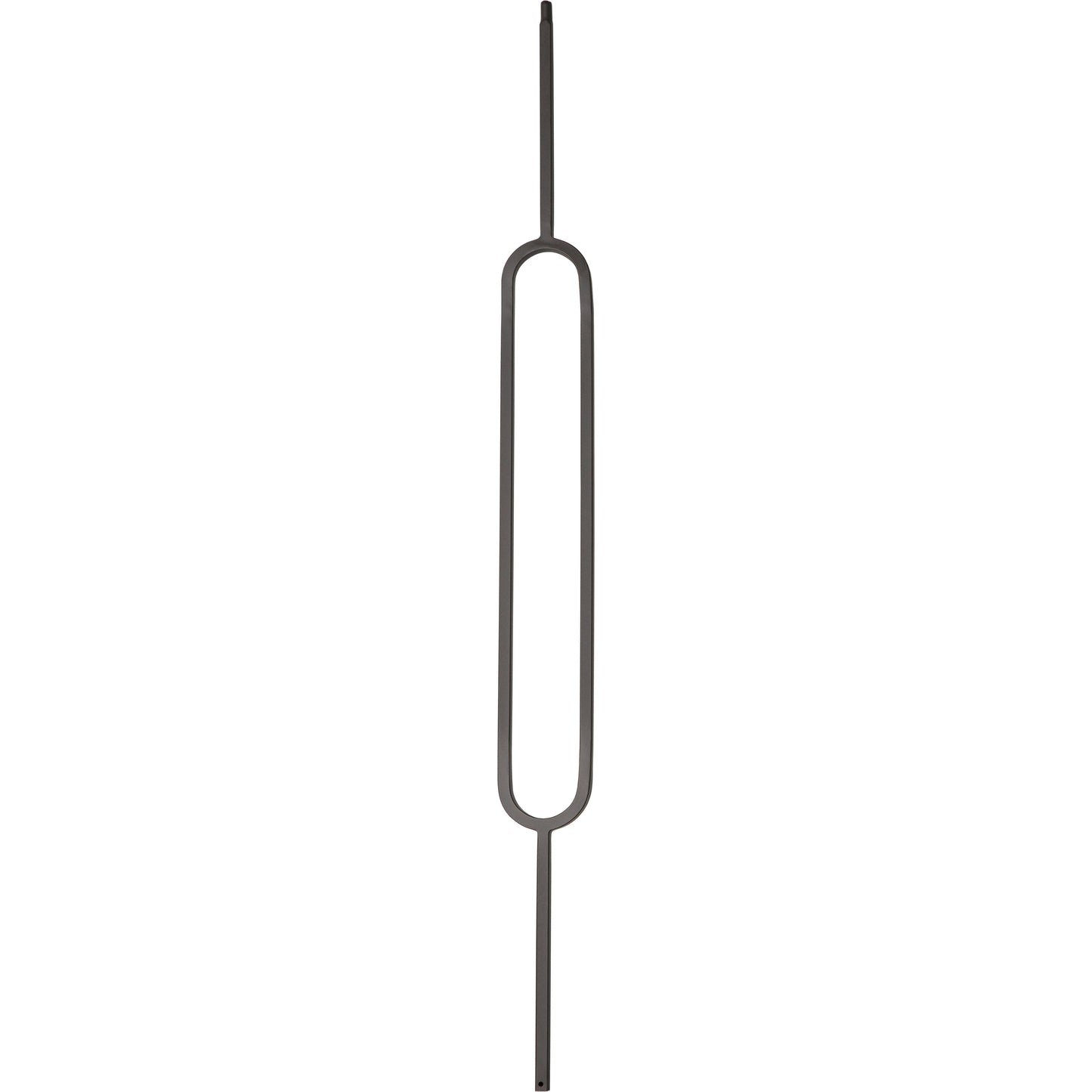 T80 - Iron Baluster - Large Oval - 1/2" x 44"