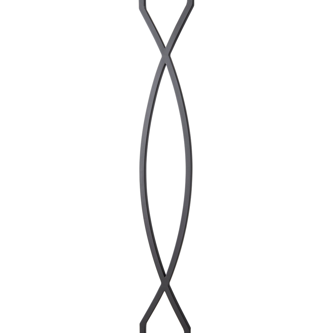 T85 | Iron Baluster | Double Helix | 1/2" x 44"