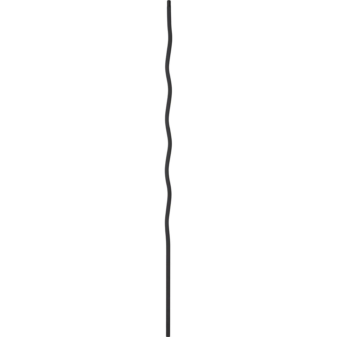 TZZ | Iron Baluster | Zig Zag Wave | 1/2" x 44"