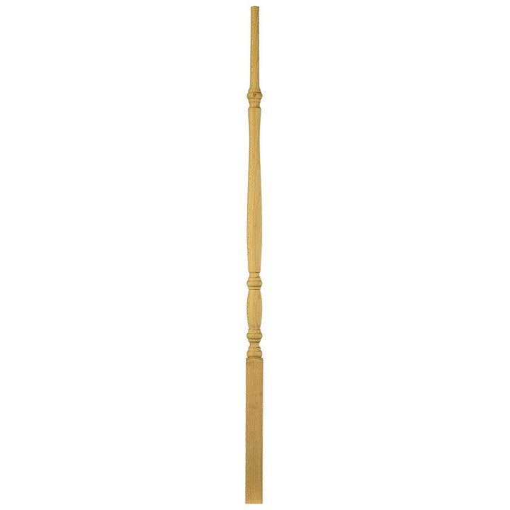 908 | Wood Baluster | Bordeaux Pin Top | 1-1/4"