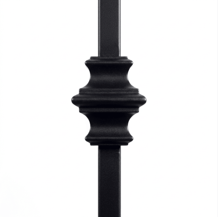 1KNUC44 | Single Knuckle Iron Baluster | 2556 | 1/2" - All Things Stairs