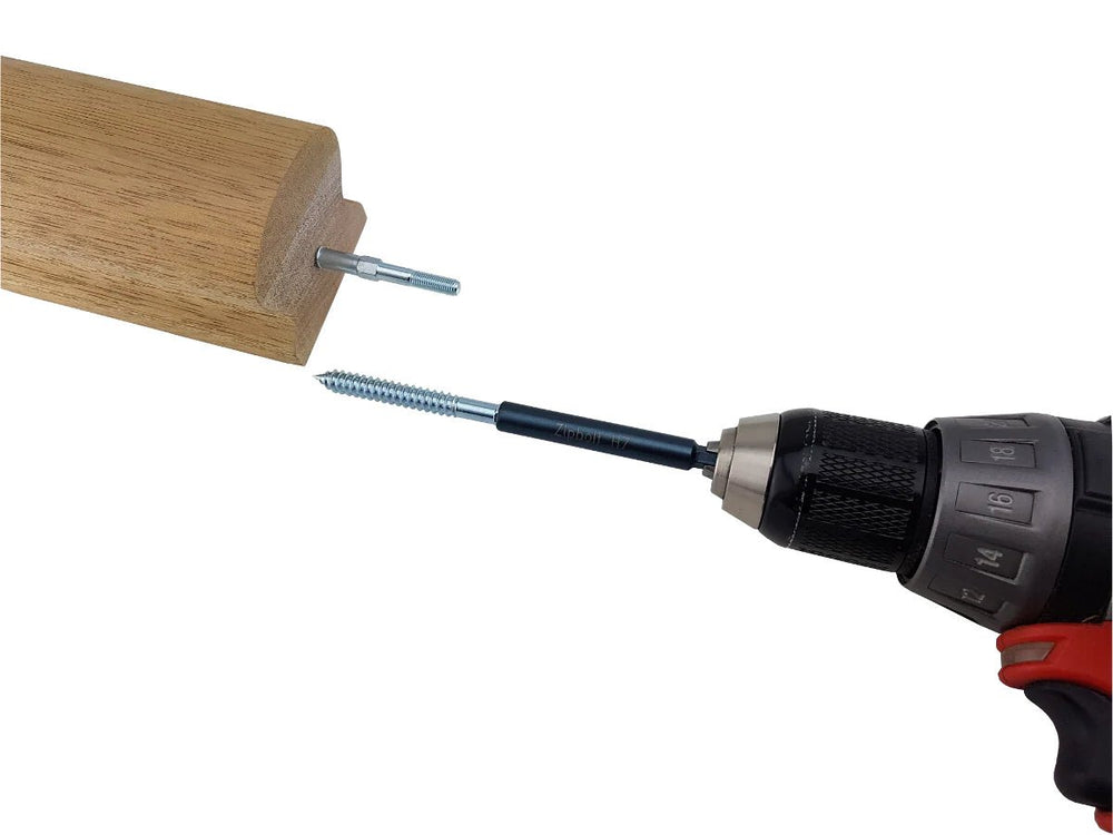 40.520 Deep Socket Driver - 7mm - Accessory for Zipbolt 13.610 UT Railbolt - Assists with Handrail Fastener Installation - All Things Stairs
