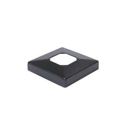 Square | Cover Flange for Square | Surface Mount Adjustable Glass Clamp