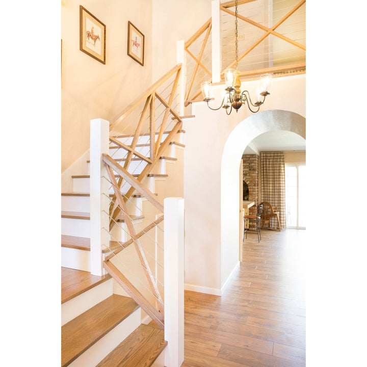 6700 | Rectangle Profile Handrail | 8ft &16ft - All Things Stairs
