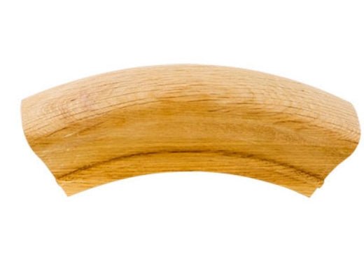 7013 | 60º Over easing | 6010 profile | White Oak - All Things Stairs