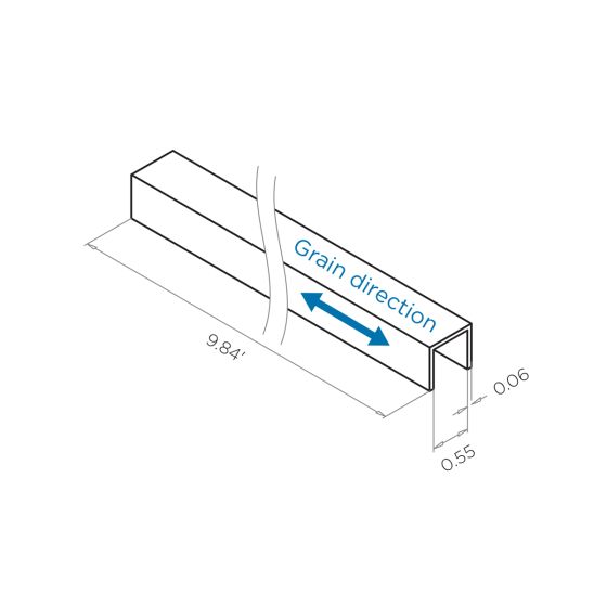 Rectangular | U-Channel | Alloy 304