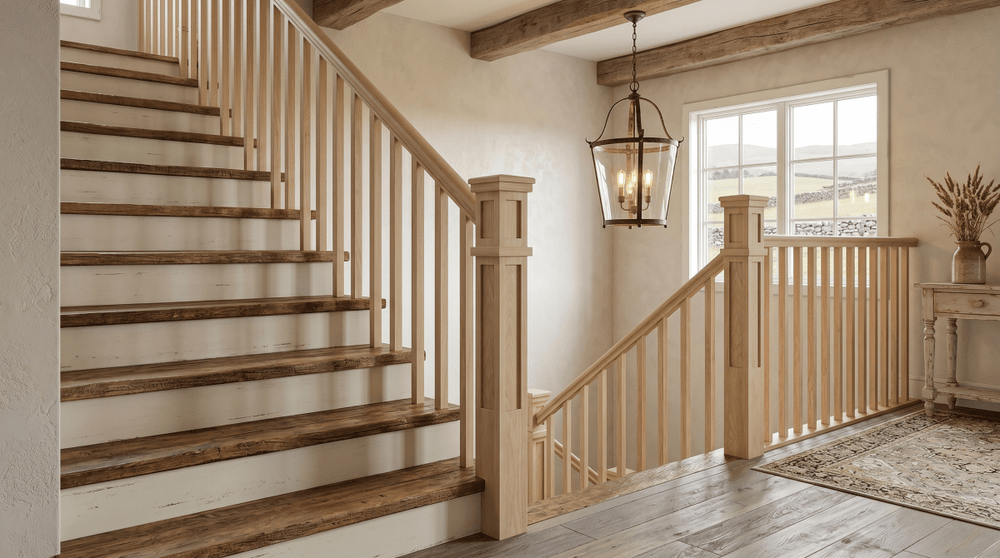 C-4092 | Craftsman Solid Box Newel - All Things Stairs