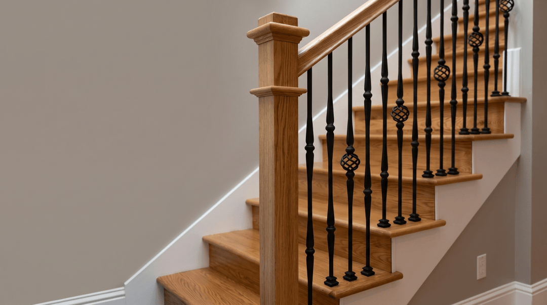 CLEARANCE 962 | Box Newel | Plain Style | 48" x 3 1/2" - All Things Stairs