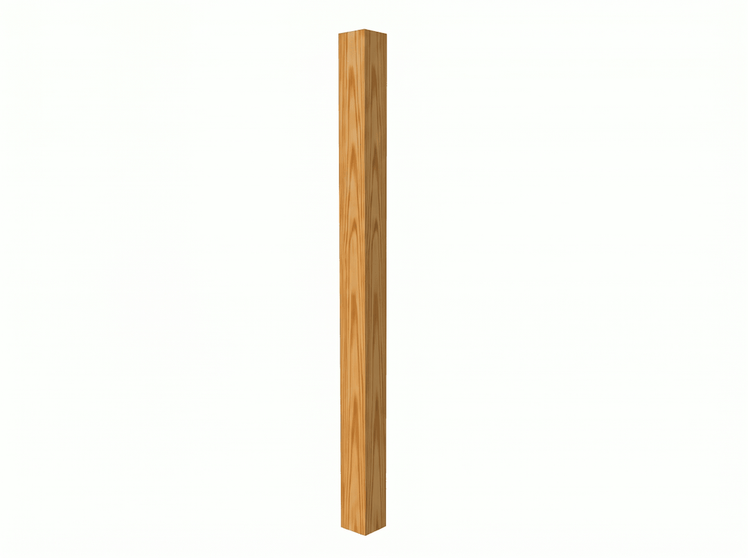 CLEARANCE | Newel Post Blank | 48" x 2 7/8" x 2 7/8" - All Things Stairs