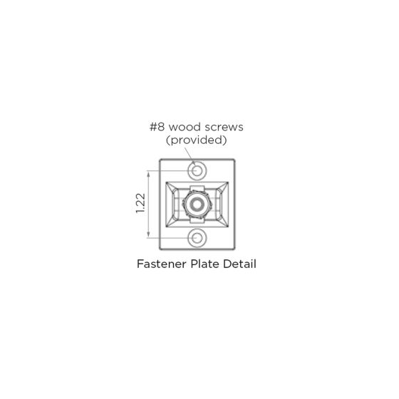 Bezdan Cable Tensioner | Surface Mount | Metal and Wood Post (Level and Stair)