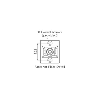 Bezdan Cable Tensioner | Surface Mount | Metal and Wood Post (Level and Stair)