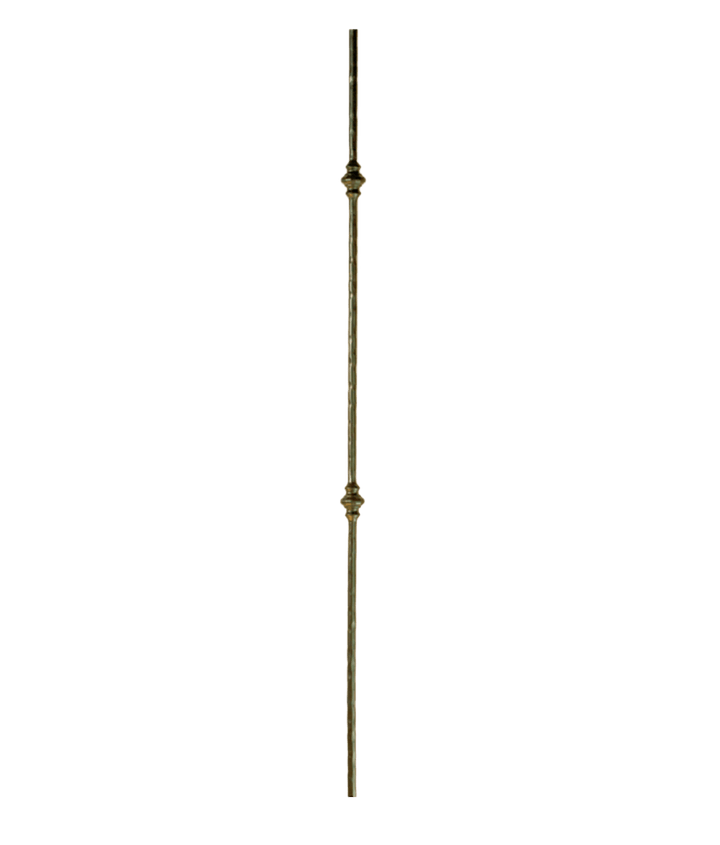 R61244 | Double Victorian Iron Baluster | 2773 | 1/2" - All Things Stairs