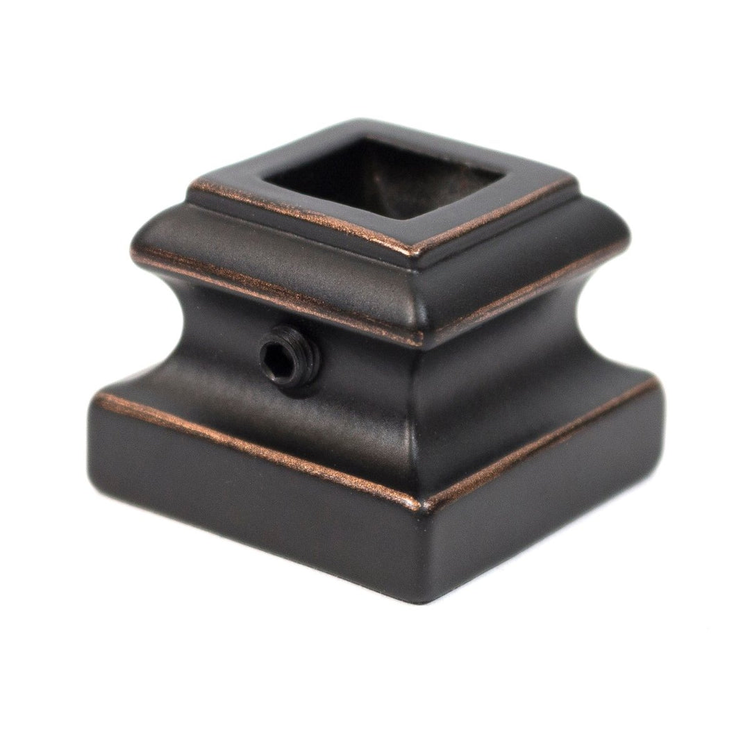 SH900 | Iron Baluster Shoe | Flat | 1/2" - All Things Stairs