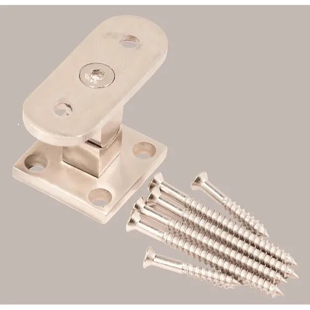 Stainless Steel Newel Mount Bracket - All Things Stairs