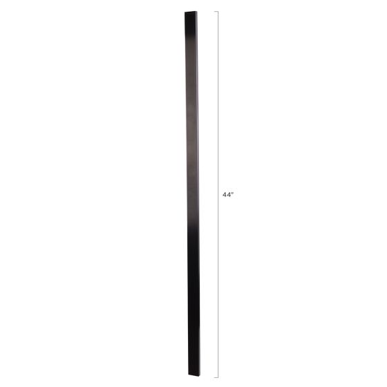 1/2" x 1-1/2" Rectangular Tube Balusters | Stainless Steel Series | Plain