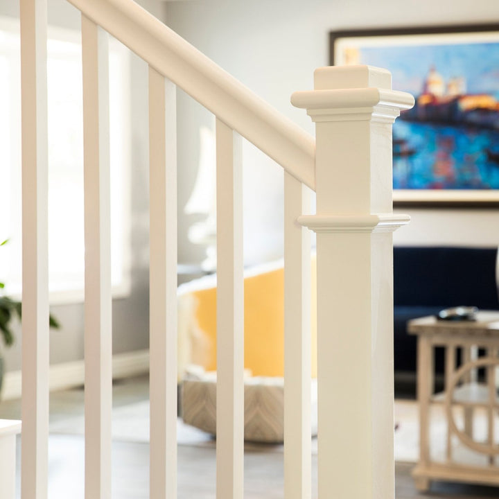 200 - 41 | Wood Baluster | Craftsman Plain | 41" Tall X 1 - 3/4" Square | White Oak - All Things Stairs