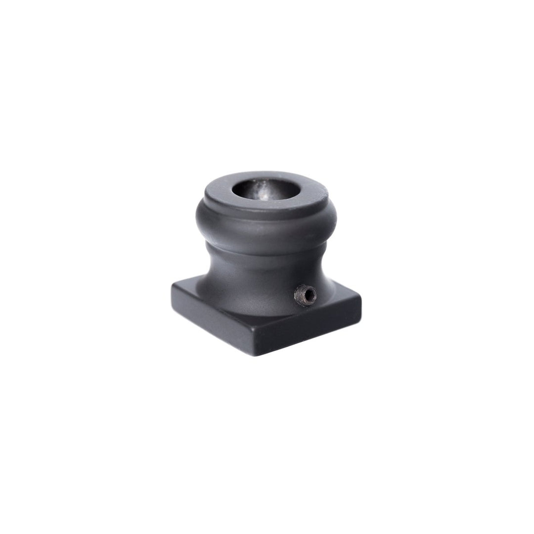 2GR900 | Iron Baluster Shoe | Round Flat | 5/8" - All Things Stairs
