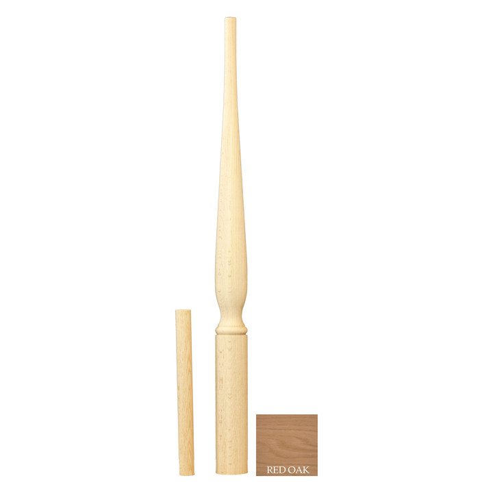 C-4862 | Art Deco Adjustable Starting Newel | 45 1/2"
