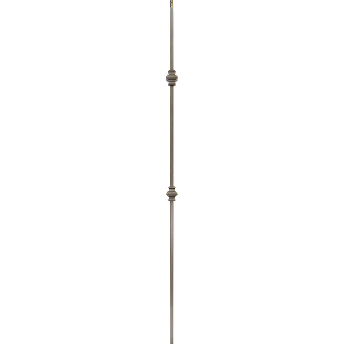 T61 - Iron Baluster - Double Knuckle - 1/2" x 44"