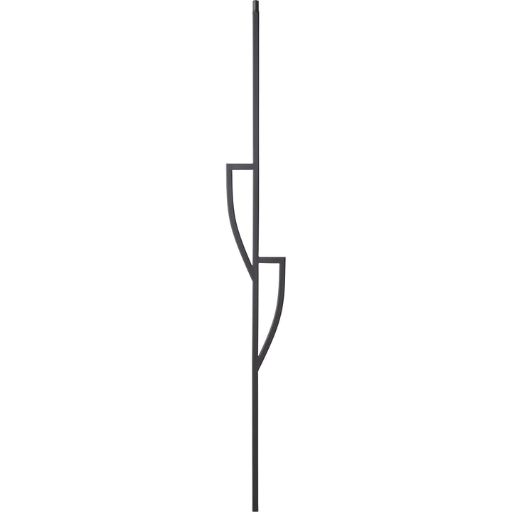 T79 | Iron Baluster | Split Shield | 1/2" x 44"