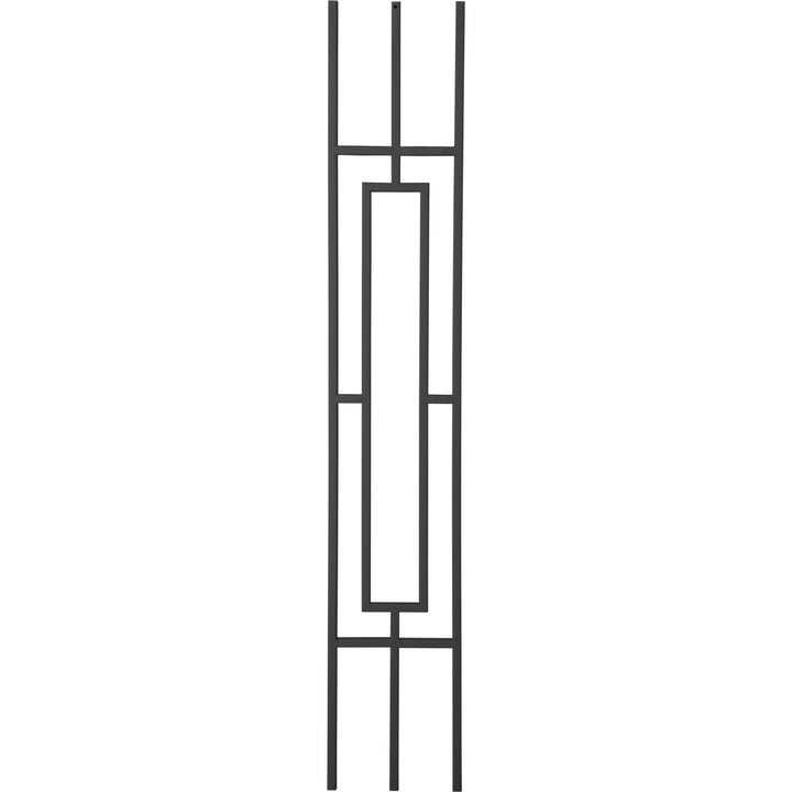 T813 | Iron Baluster | Craftsman Rectangular Panel | 1/2" x 44"