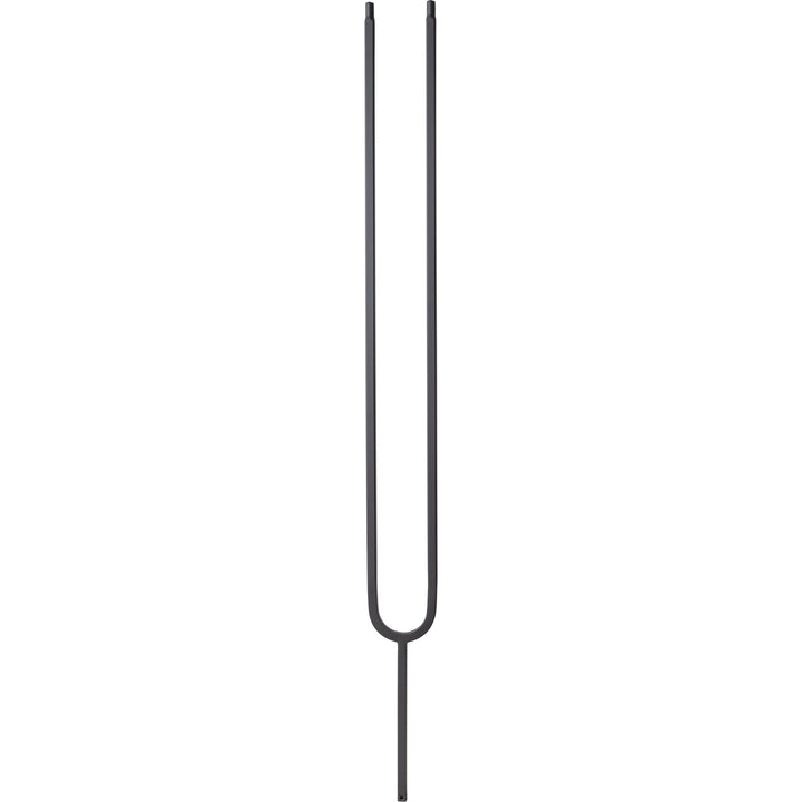 CLEARANCE | T86 | Iron Baluster | Split Oval | 1/2" Square Iron 44" Length | SATIN BLACK