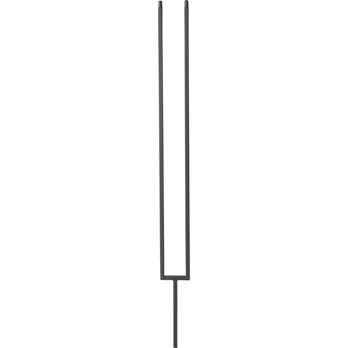 T87 - Iron Baluster - Split Rectangle - 1/2" x 44"