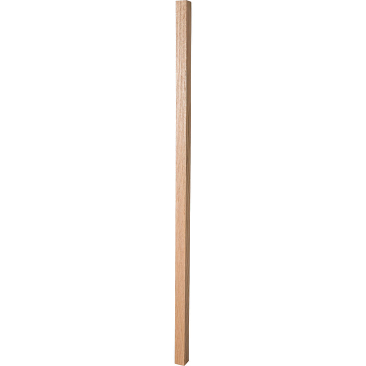 200-41 | Wood Baluster | Craftsman Plain | 41" Tall X 1-3/4" Square | White Oak