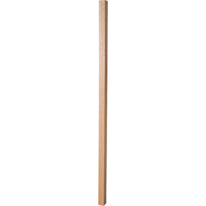 100-41 - Wood Baluster - Craftsman Plain - 41" Tall X 1-1/4" Square